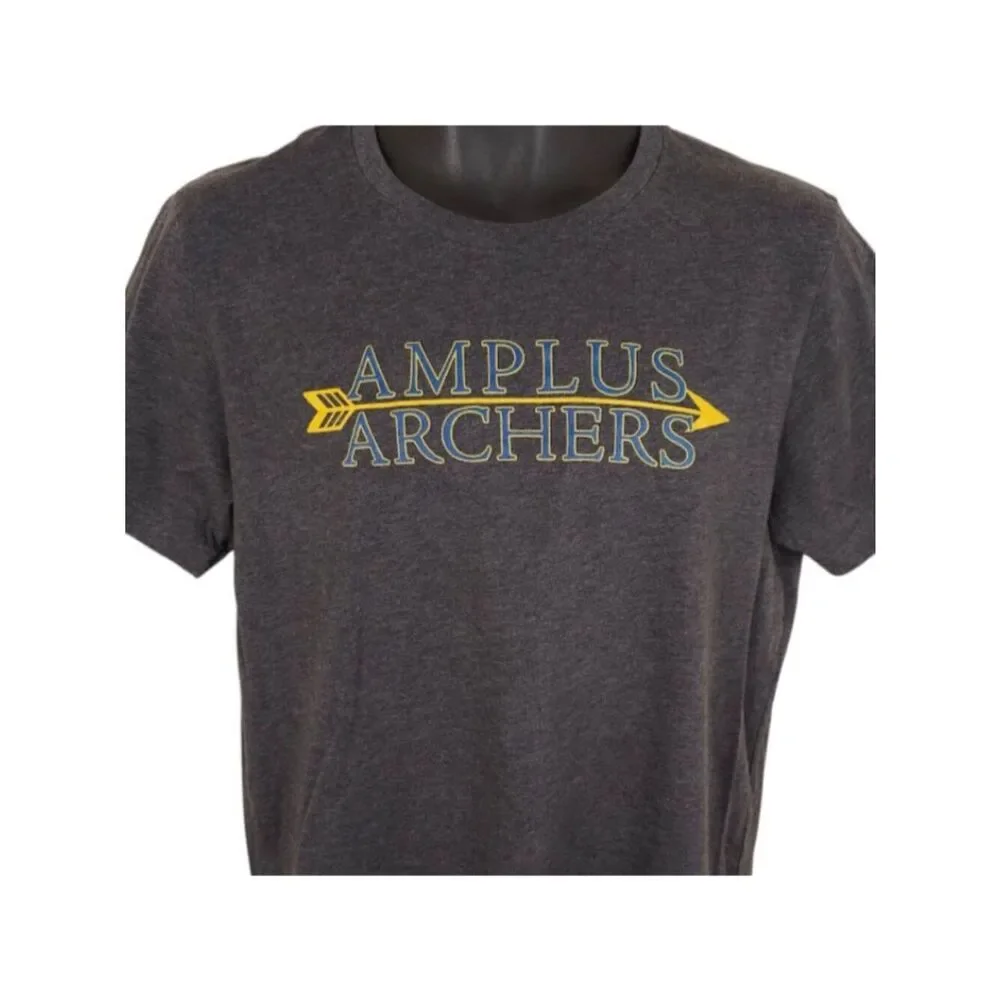 Amplus Academy Archers T Shirt Mens Size Medium Gray Las Vegas School